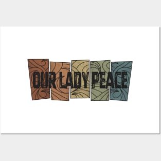 Our Lady Peace - Retro Pattern Posters and Art